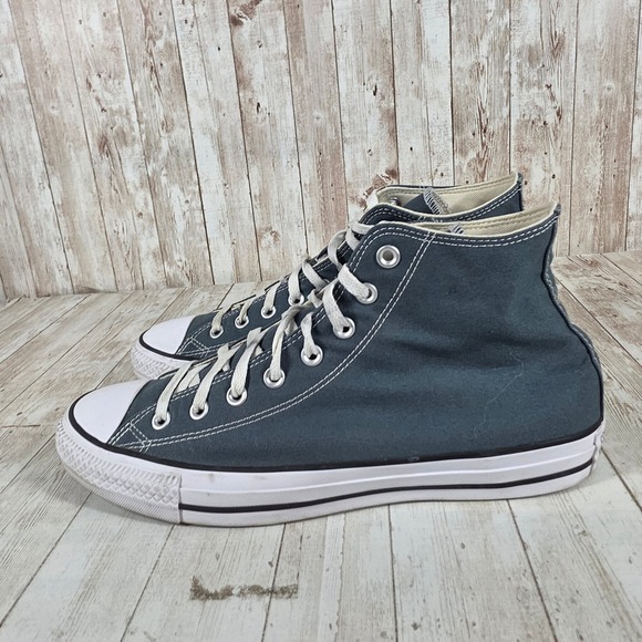 Converse Chuck Taylor All Star High Top Slate Blue Canvas Mens 11 Womens 13 - Picture 2 of 8